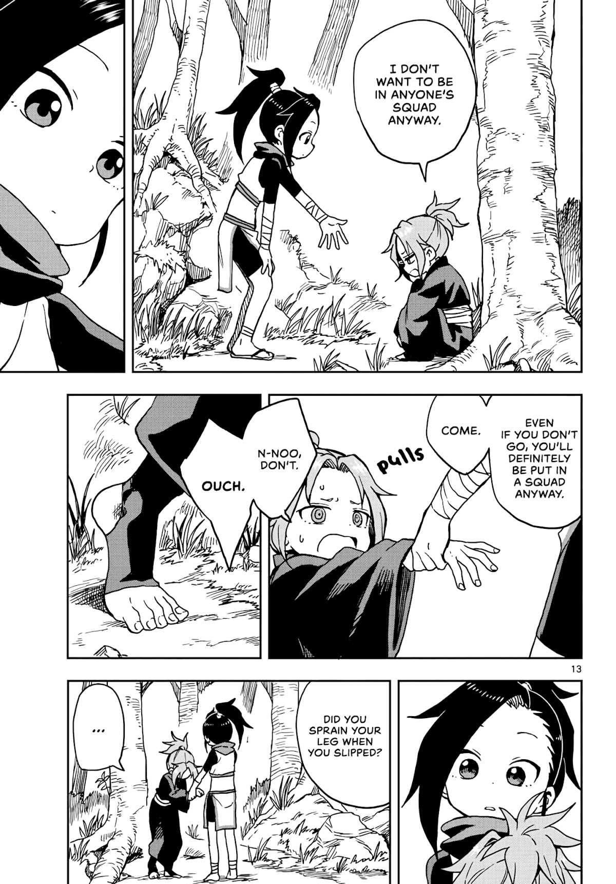 Kunoichi Tsubaki no Mune no Uchi Chapter 18 page 13 - Chapter 18: Nee-sama.