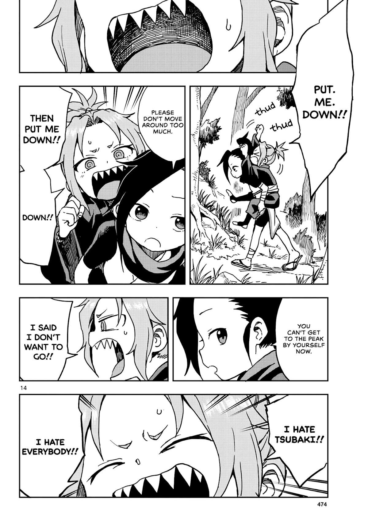 Kunoichi Tsubaki no Mune no Uchi Chapter 18 page 14 - Chapter 18: Nee-sama.