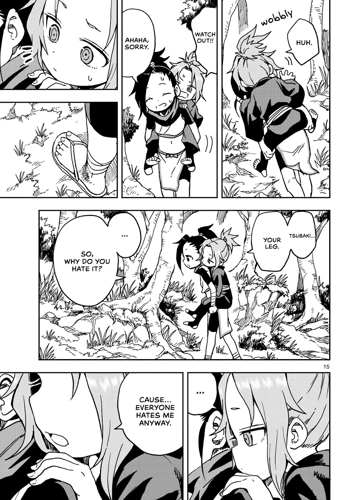 Kunoichi Tsubaki no Mune no Uchi Chapter 18 page 15 - Chapter 18: Nee-sama.