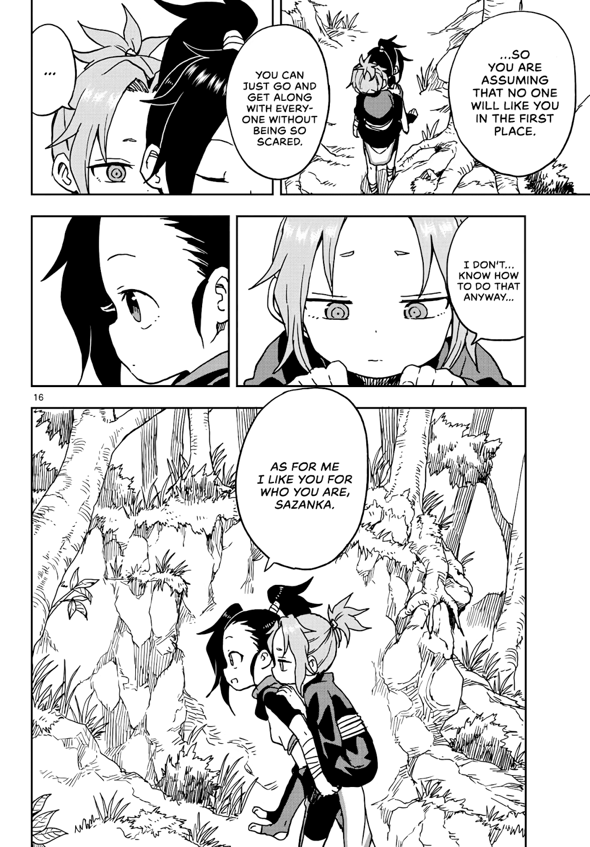 Kunoichi Tsubaki no Mune no Uchi Chapter 18 page 16 - Chapter 18: Nee-sama.