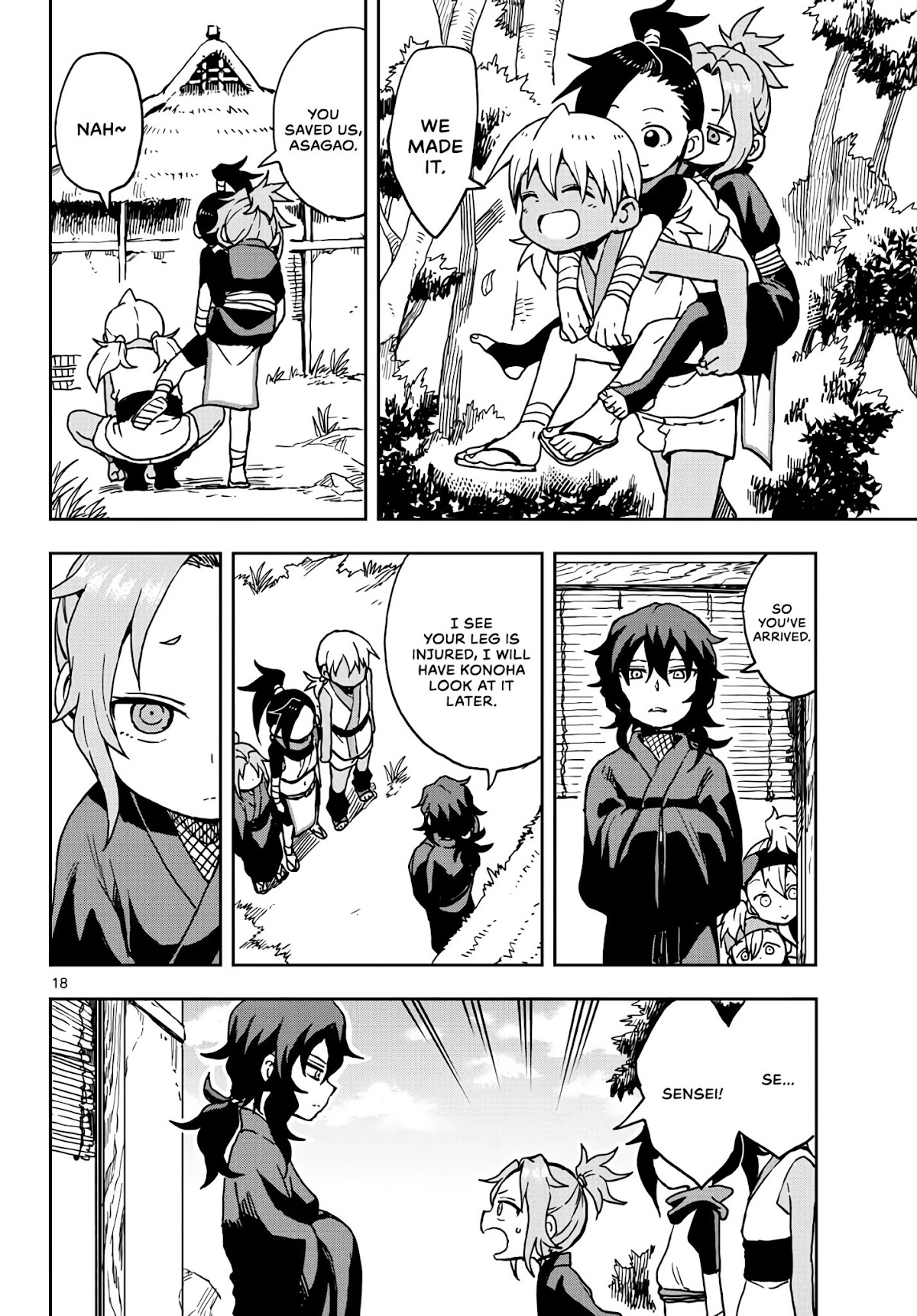 Kunoichi Tsubaki no Mune no Uchi Chapter 18 page 18 - Chapter 18: Nee-sama.