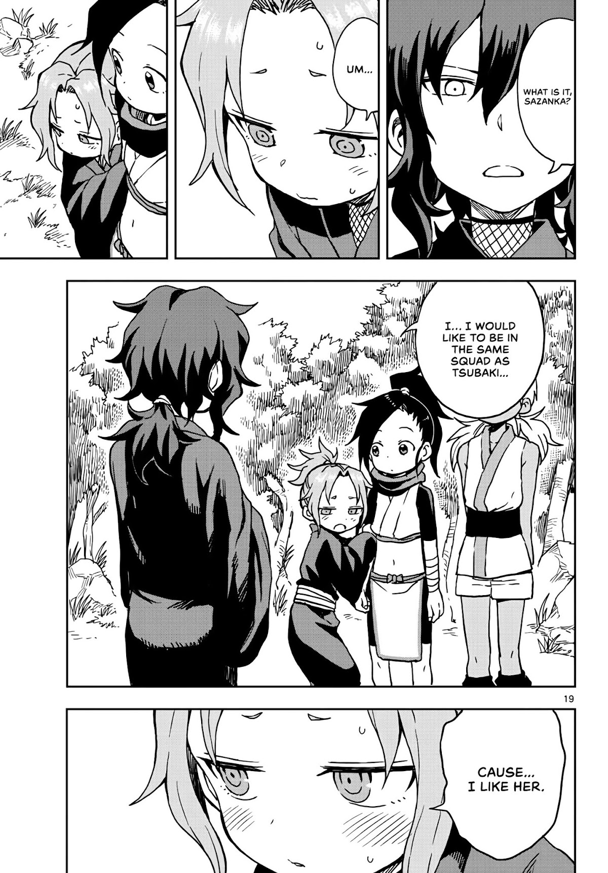Kunoichi Tsubaki no Mune no Uchi Chapter 18 page 19 - Chapter 18: Nee-sama.