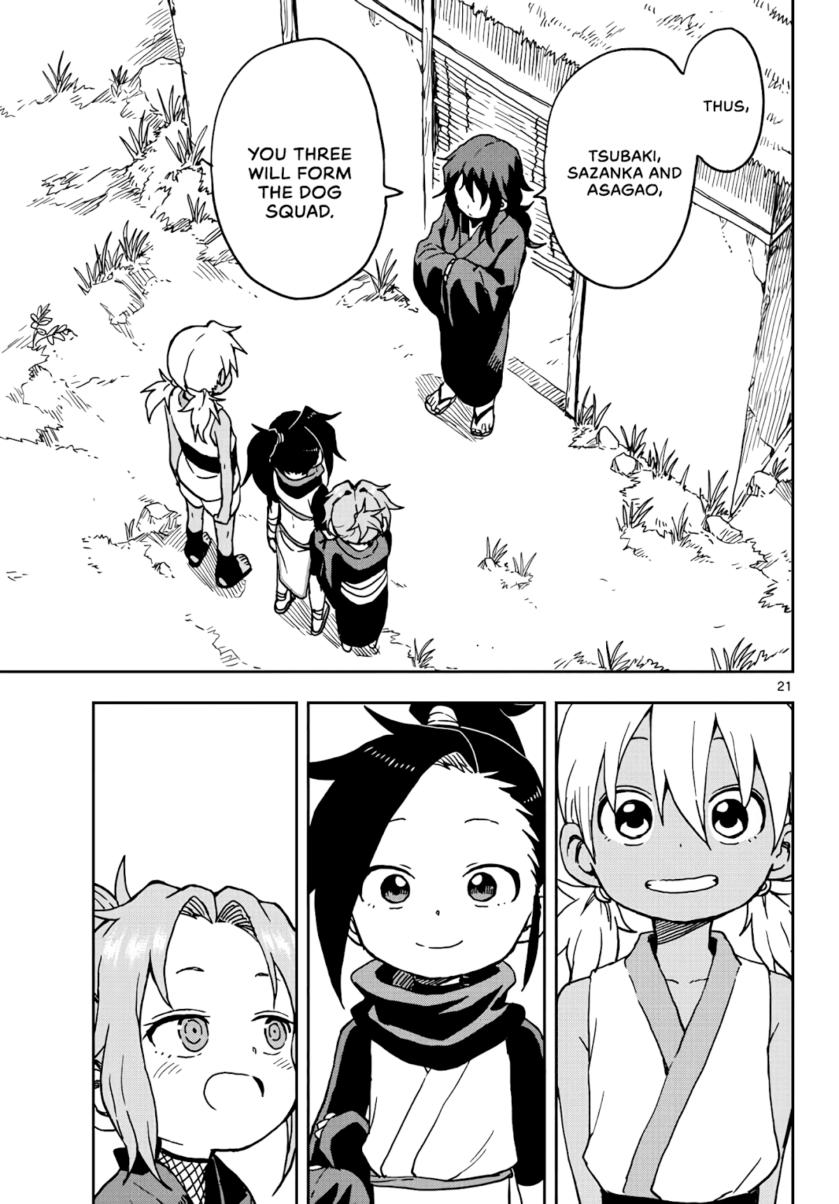 Kunoichi Tsubaki no Mune no Uchi Chapter 18 page 21 - Chapter 18: Nee-sama.