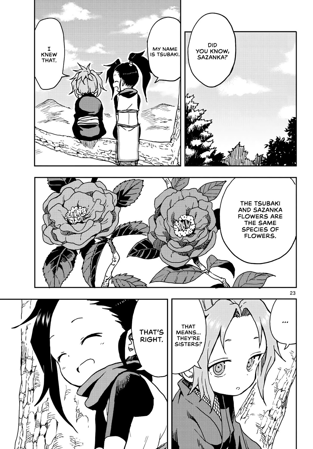 Kunoichi Tsubaki no Mune no Uchi Chapter 18 page 23 - Chapter 18: Nee-sama.