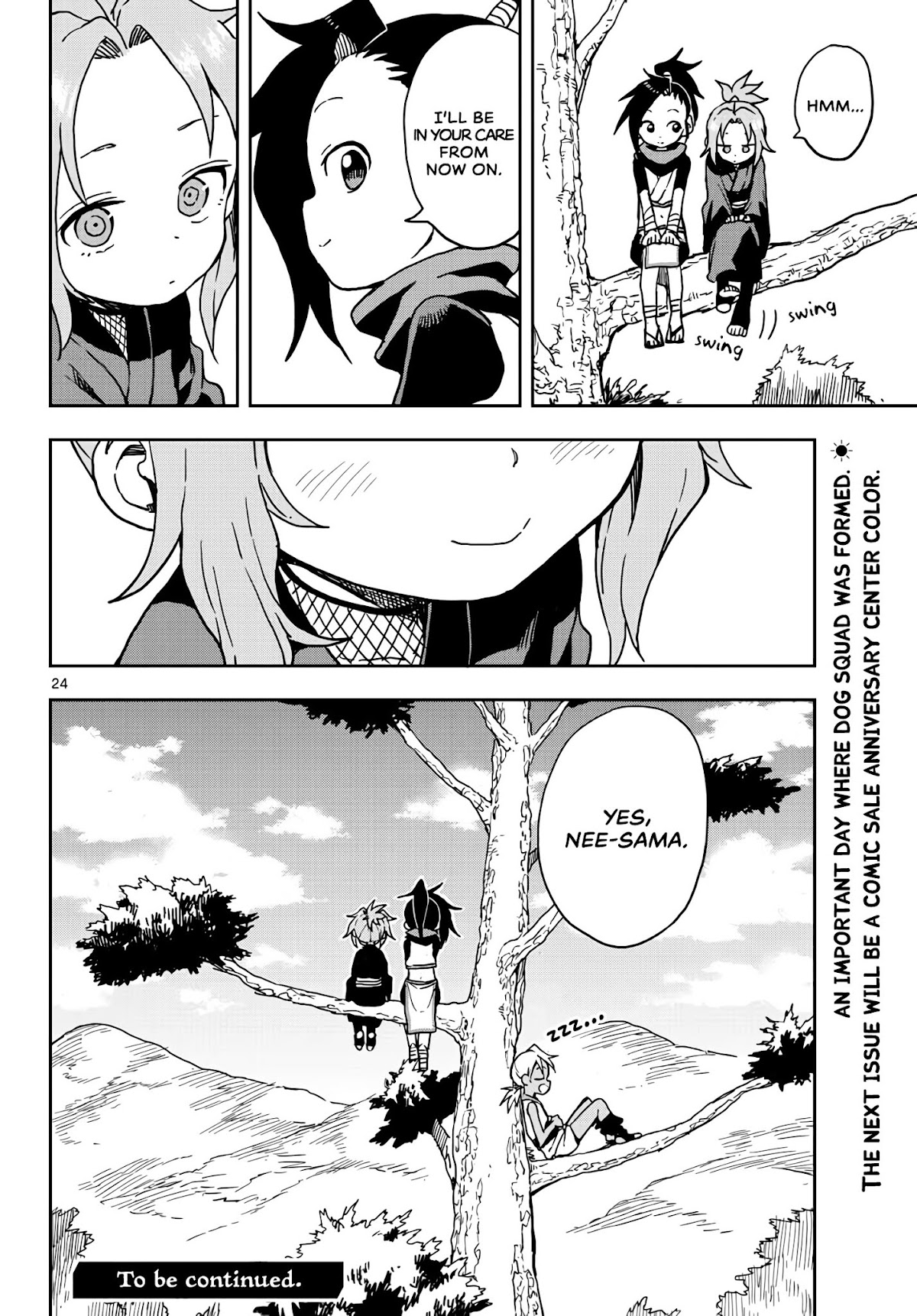 Kunoichi Tsubaki no Mune no Uchi Chapter 18 page 24 - Chapter 18: Nee-sama.
