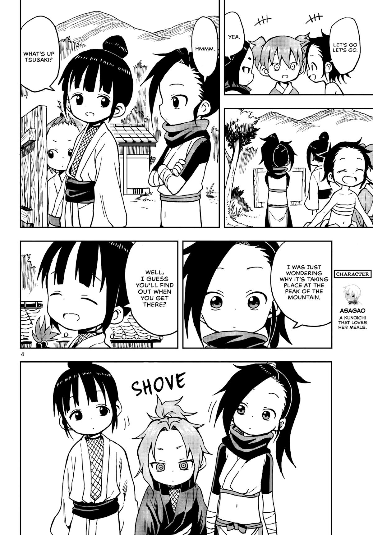 Kunoichi Tsubaki no Mune no Uchi Chapter 18 page 4 - Chapter 18: Nee-sama.