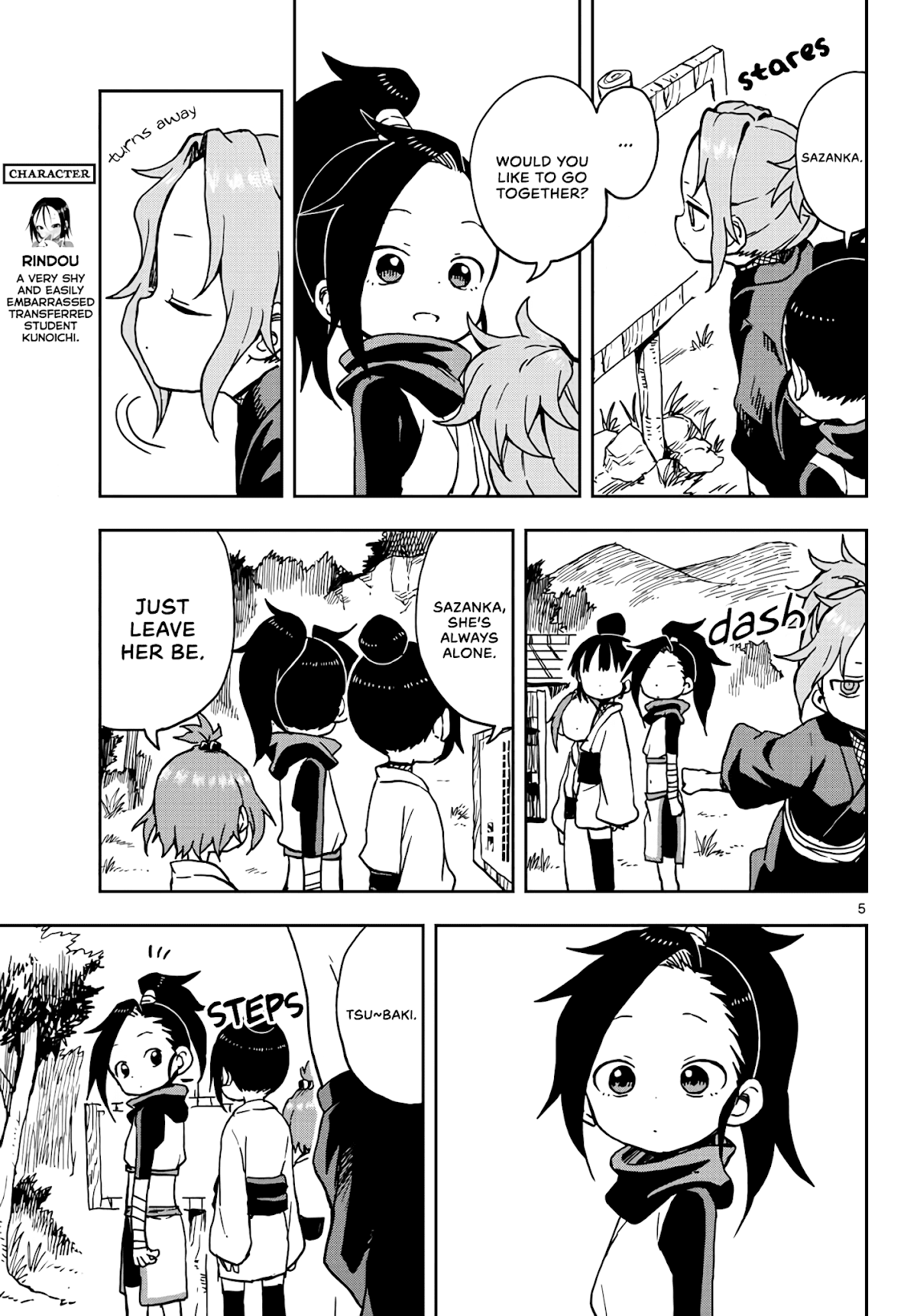 Kunoichi Tsubaki no Mune no Uchi Chapter 18 page 5 - Chapter 18: Nee-sama.