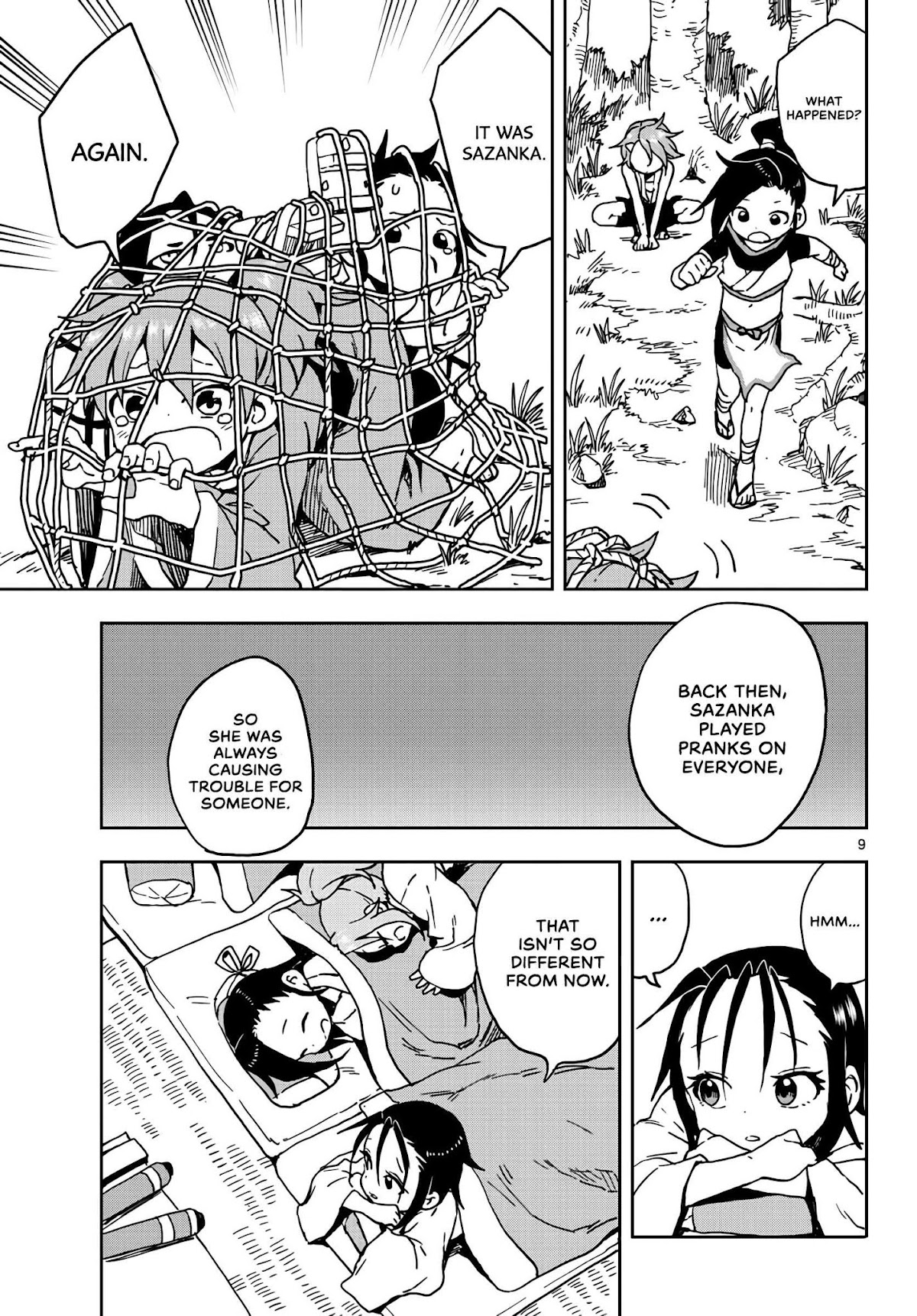 Kunoichi Tsubaki no Mune no Uchi Chapter 18 page 9 - Chapter 18: Nee-sama.