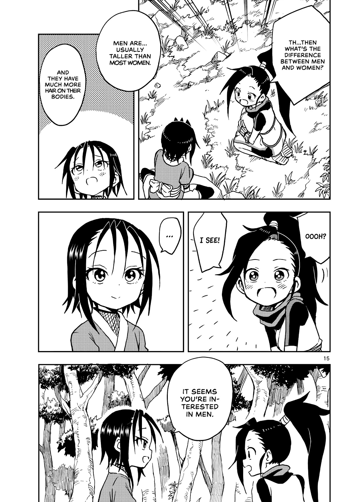 Kunoichi Tsubaki no Mune no Uchi Chapter 19 page 16 - Chapter 19: Snake and Man.