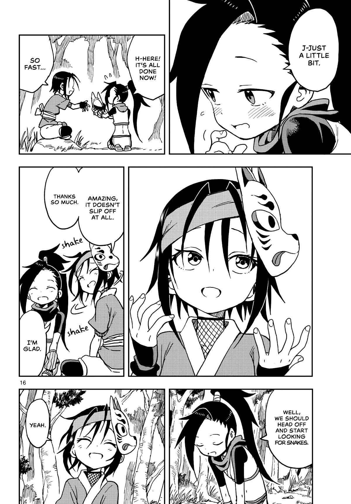 Kunoichi Tsubaki no Mune no Uchi Chapter 19 page 17 - Chapter 19: Snake and Man.
