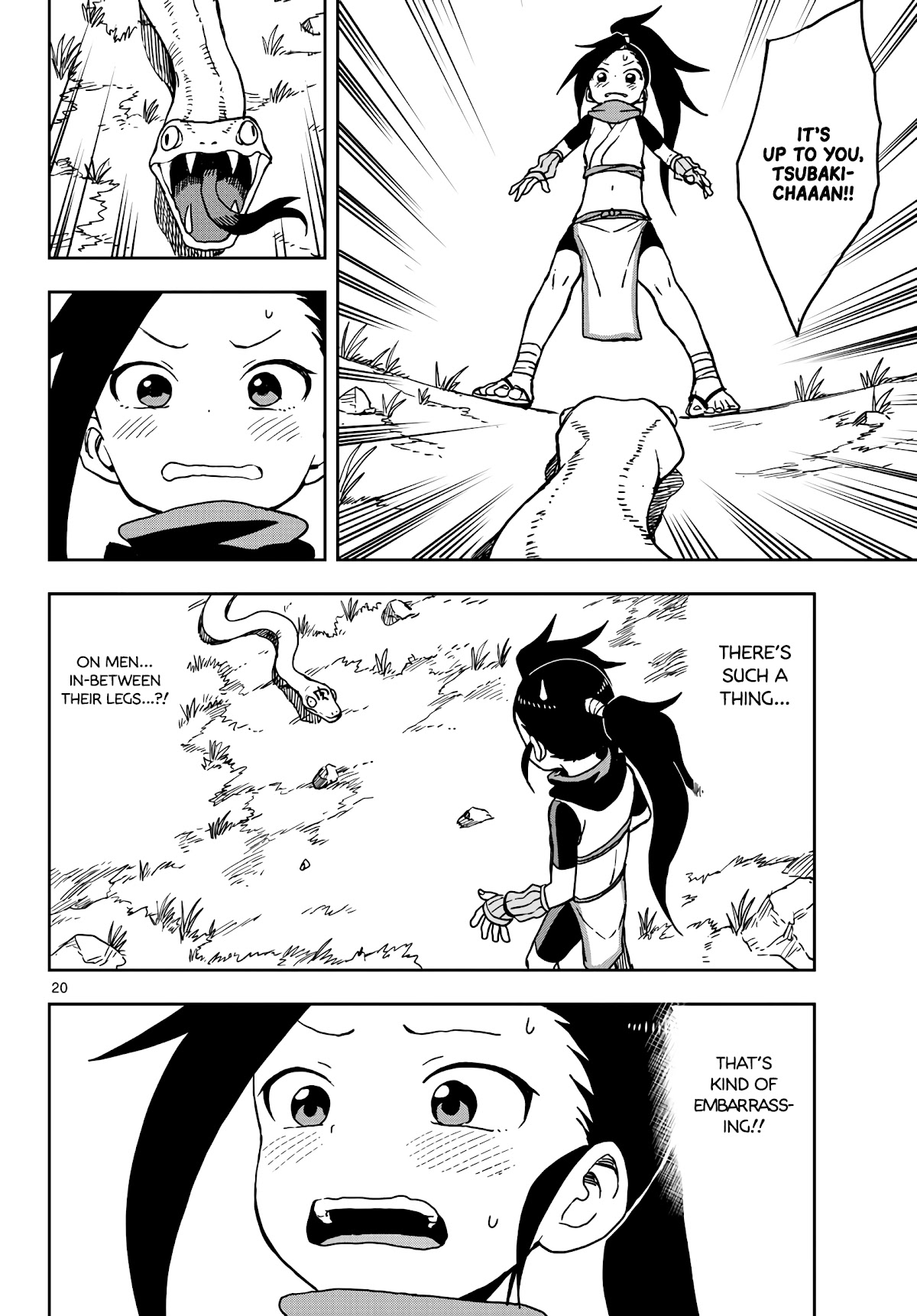 Kunoichi Tsubaki no Mune no Uchi Chapter 19 page 21 - Chapter 19: Snake and Man.