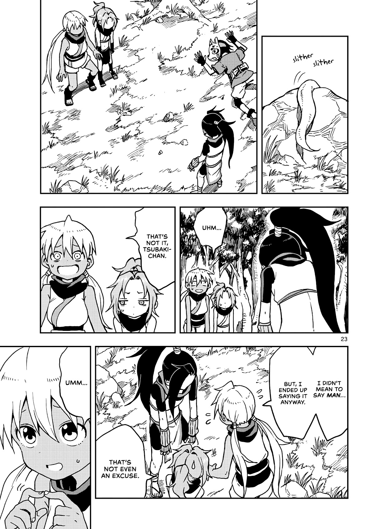 Kunoichi Tsubaki no Mune no Uchi Chapter 19 page 24 - Chapter 19: Snake and Man.