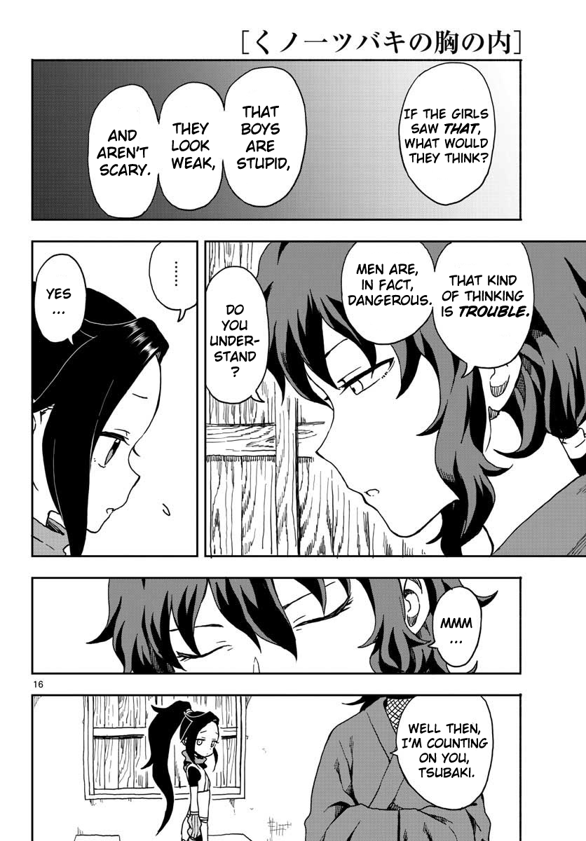 Kunoichi Tsubaki no Mune no Uchi Chapter 2 page 16 - Chapter 2: You Must Not See