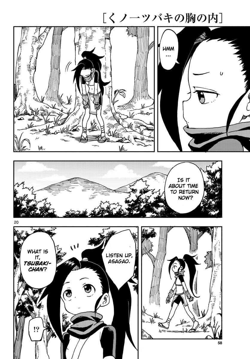 Kunoichi Tsubaki no Mune no Uchi Chapter 2 page 20 - Chapter 2: You Must Not See