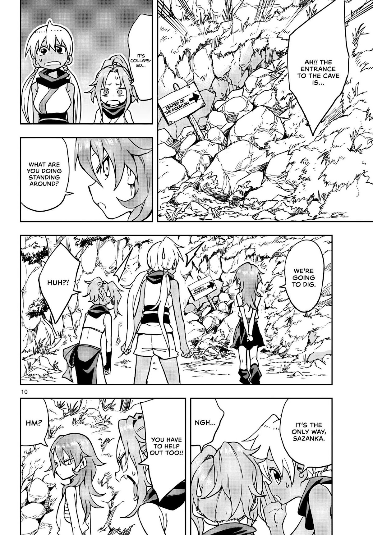 Kunoichi Tsubaki no Mune no Uchi Chapter 21 page 10 - Chapter 21: Give and Take.