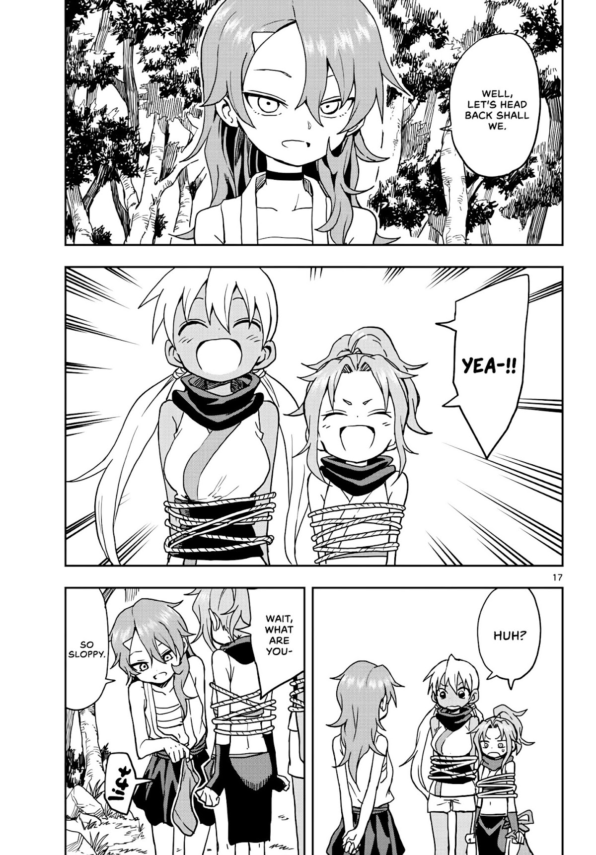 Kunoichi Tsubaki no Mune no Uchi Chapter 21 page 17 - Chapter 21: Give and Take.