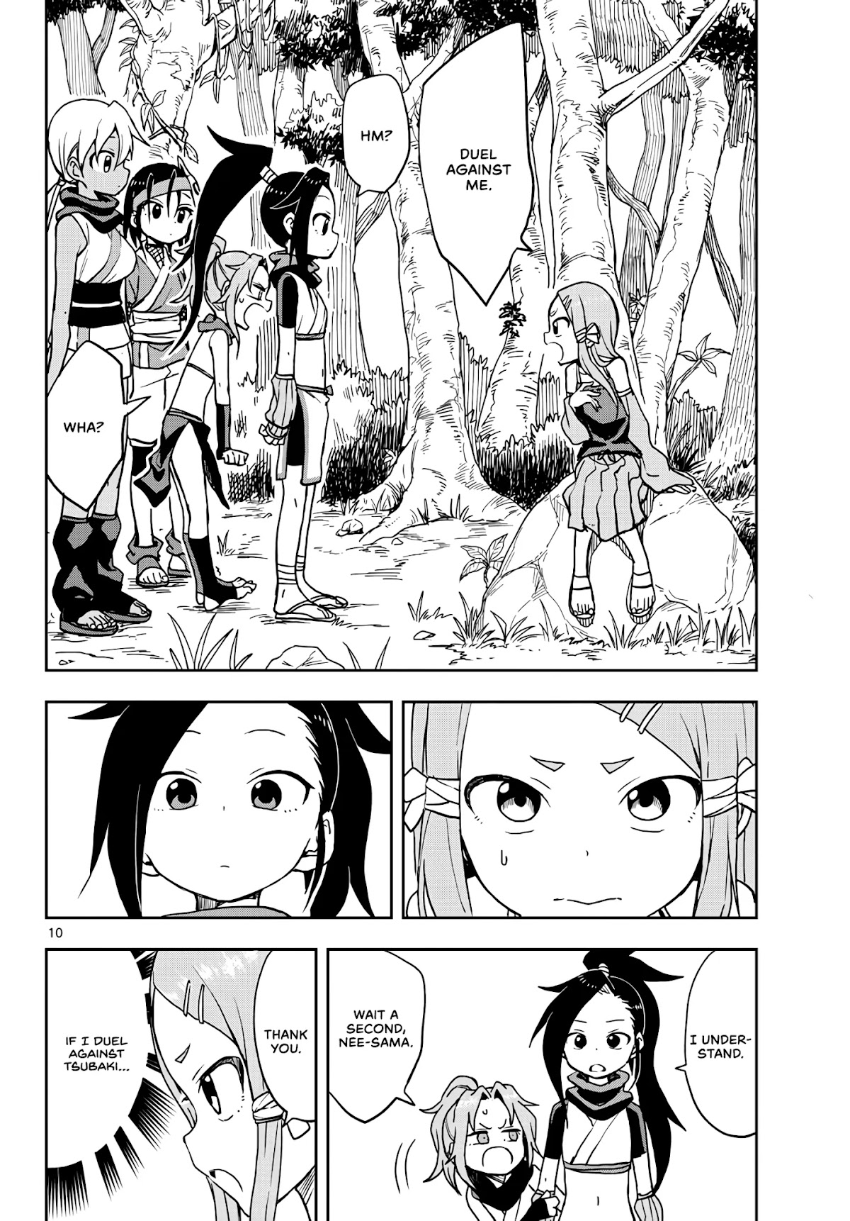 Kunoichi Tsubaki no Mune no Uchi Chapter 23 page 10 - Chapter 23: First-rate and spoiling