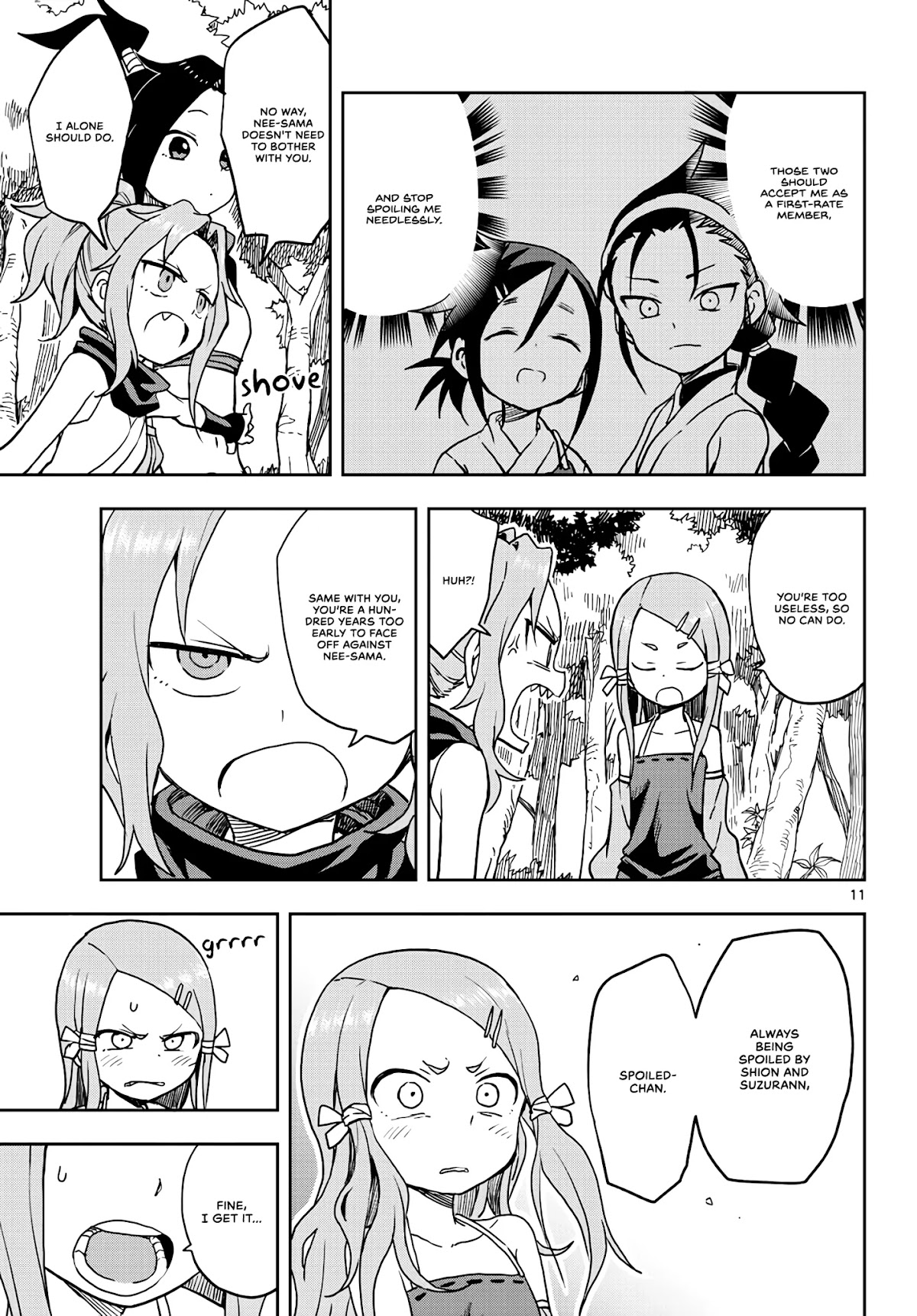 Kunoichi Tsubaki no Mune no Uchi Chapter 23 page 11 - Chapter 23: First-rate and spoiling