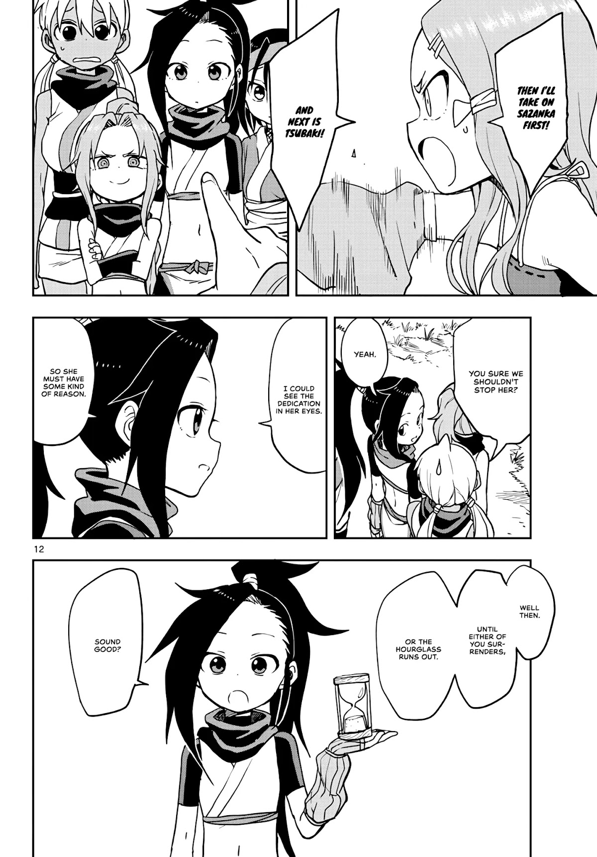 Kunoichi Tsubaki no Mune no Uchi Chapter 23 page 12 - Chapter 23: First-rate and spoiling