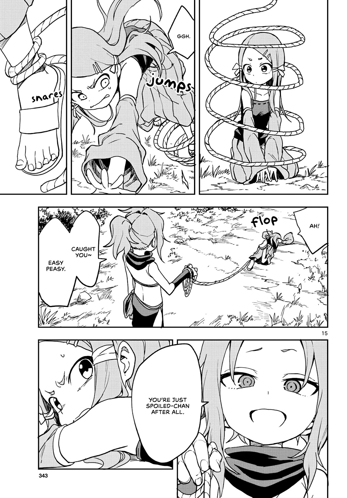 Kunoichi Tsubaki no Mune no Uchi Chapter 23 page 15 - Chapter 23: First-rate and spoiling