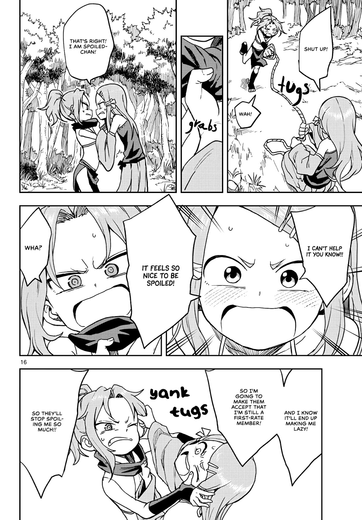 Kunoichi Tsubaki no Mune no Uchi Chapter 23 page 16 - Chapter 23: First-rate and spoiling