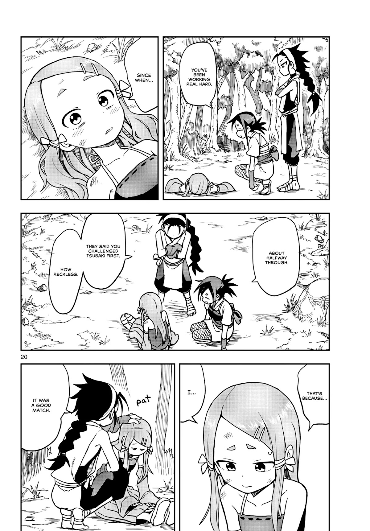 Kunoichi Tsubaki no Mune no Uchi Chapter 23 page 20 - Chapter 23: First-rate and spoiling