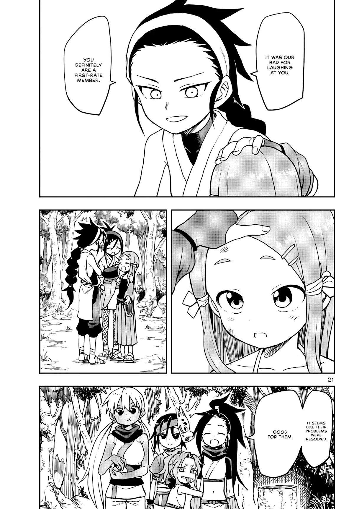 Kunoichi Tsubaki no Mune no Uchi Chapter 23 page 21 - Chapter 23: First-rate and spoiling