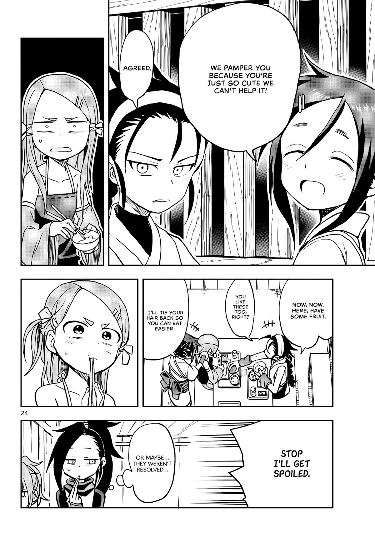 Kunoichi Tsubaki no Mune no Uchi Chapter 23 page 24 - Chapter 23: First-rate and spoiling