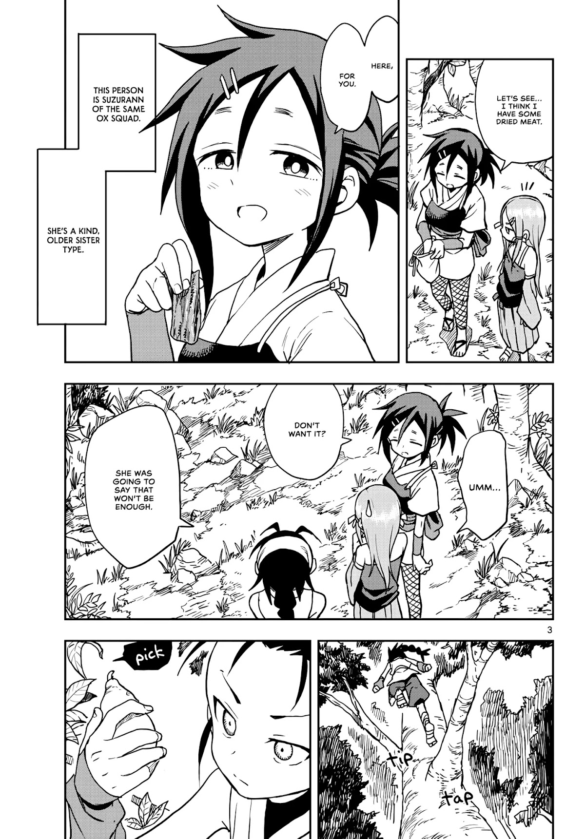 Kunoichi Tsubaki no Mune no Uchi Chapter 23 page 3 - Chapter 23: First-rate and spoiling