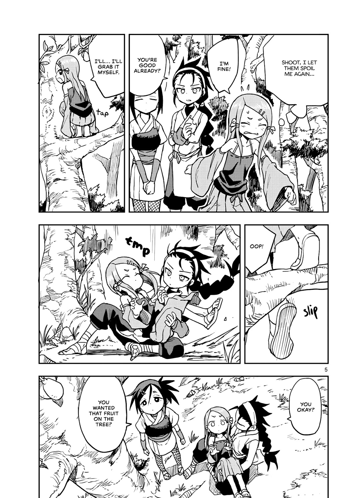 Kunoichi Tsubaki no Mune no Uchi Chapter 23 page 5 - Chapter 23: First-rate and spoiling