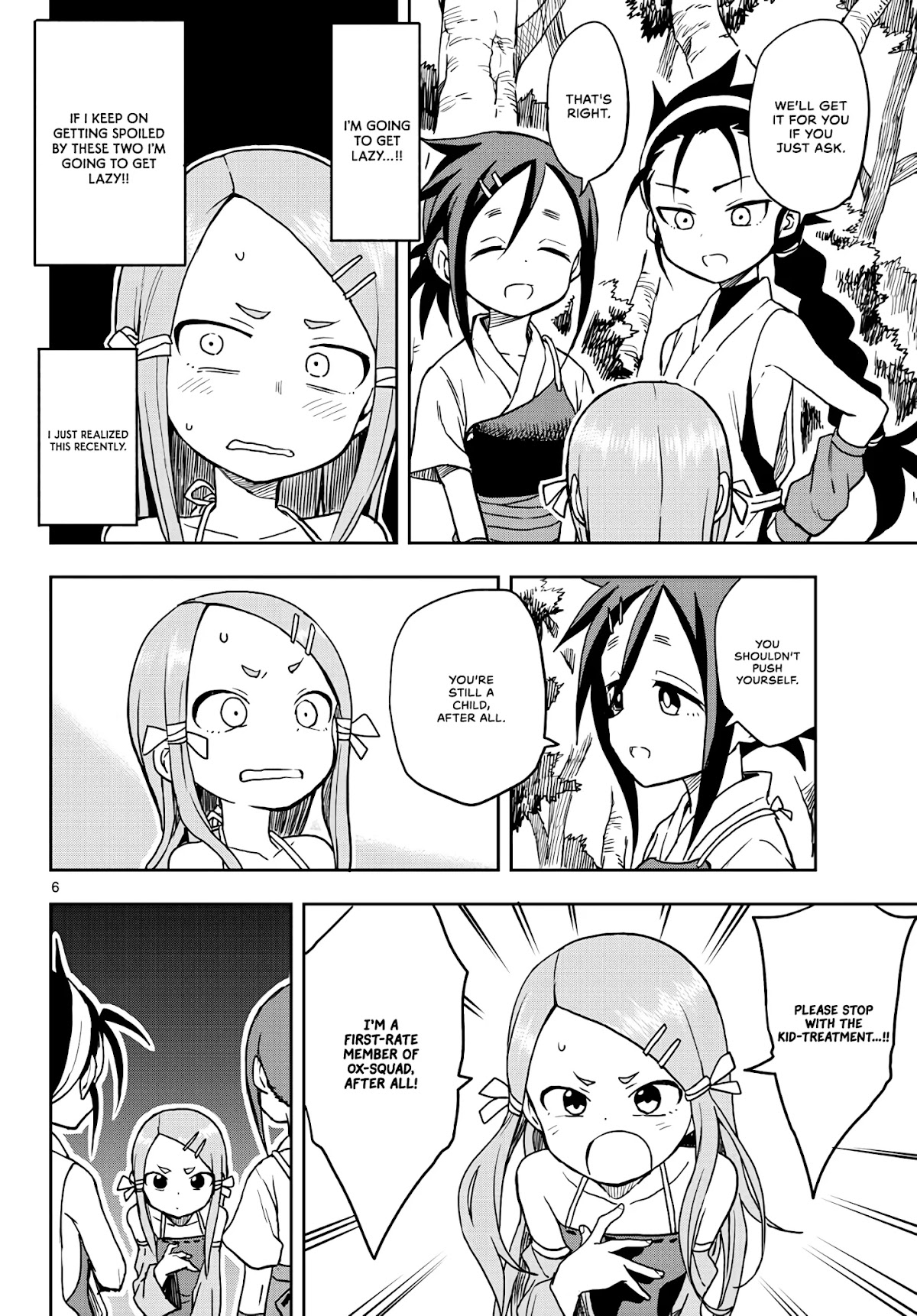 Kunoichi Tsubaki no Mune no Uchi Chapter 23 page 6 - Chapter 23: First-rate and spoiling