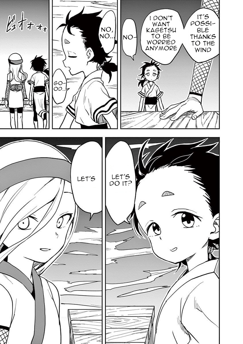 Kunoichi Tsubaki no Mune no Uchi Chapter 24 page 14 - Chapter 24: Kagetsu's Song