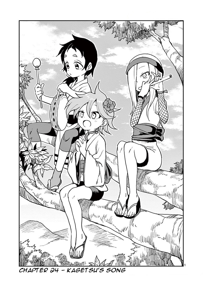 Kunoichi Tsubaki no Mune no Uchi Chapter 24 page 2 - Chapter 24: Kagetsu's Song
