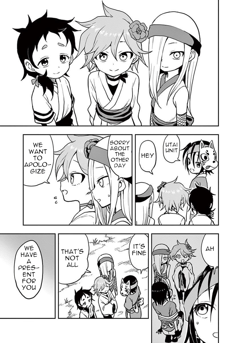 Kunoichi Tsubaki no Mune no Uchi Chapter 24 page 4 - Chapter 24: Kagetsu's Song