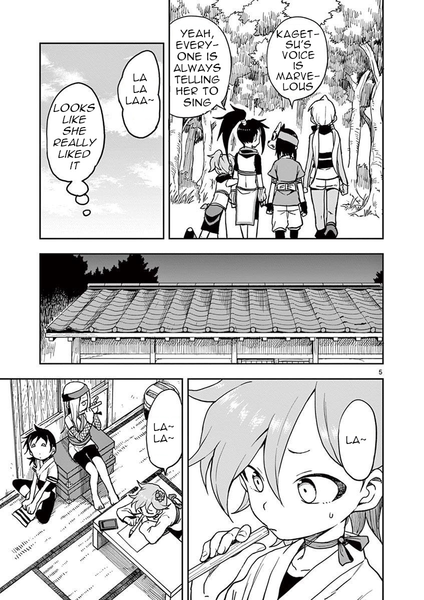 Kunoichi Tsubaki no Mune no Uchi Chapter 24 page 6 - Chapter 24: Kagetsu's Song