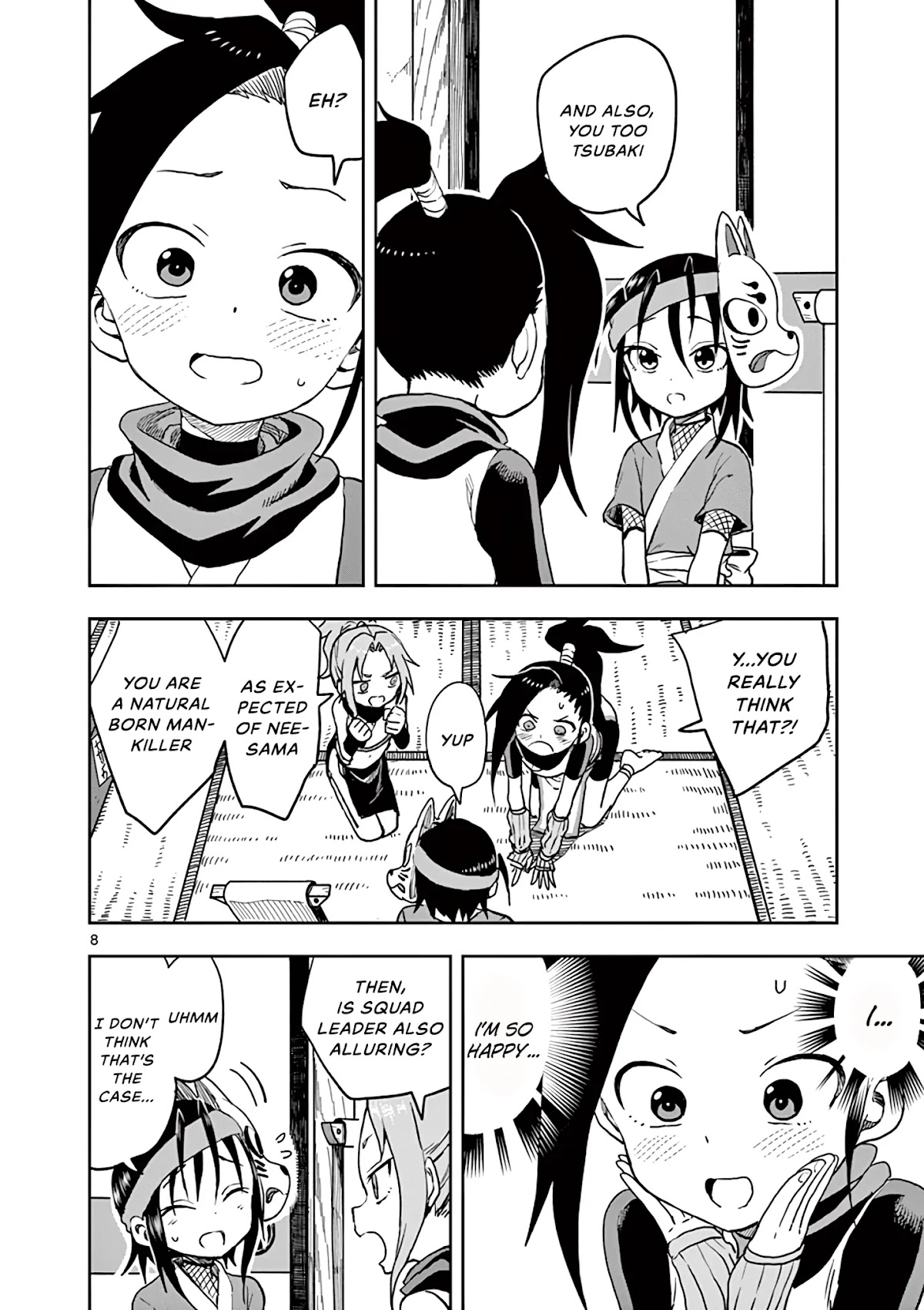 Kunoichi Tsubaki no Mune no Uchi Chapter 25 page 14 - Chapter 25: Allure-jutsu
