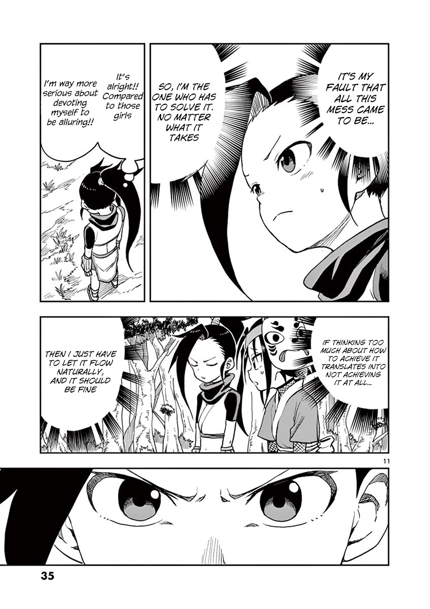 Kunoichi Tsubaki no Mune no Uchi Chapter 26 page 12 - Chapter 26: I want to be alluring