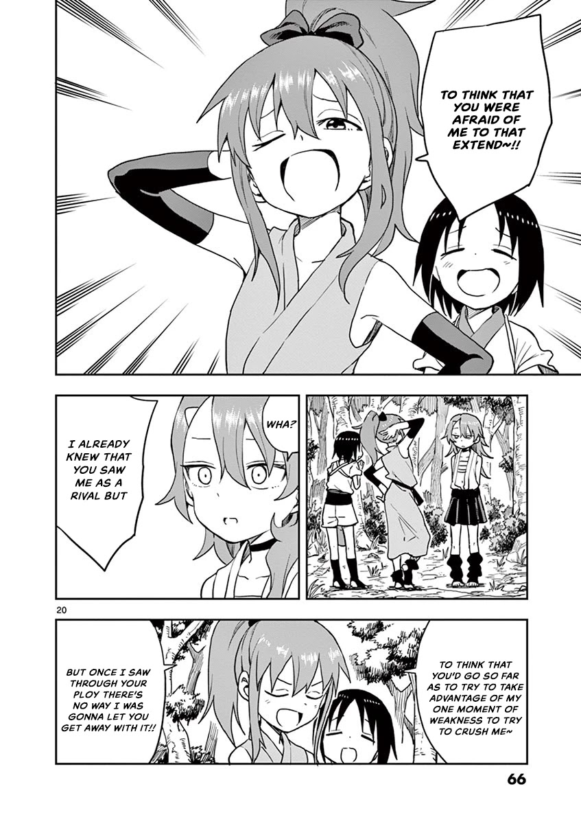 Kunoichi Tsubaki no Mune no Uchi Chapter 27 page 21 - Chapter 27: Rival