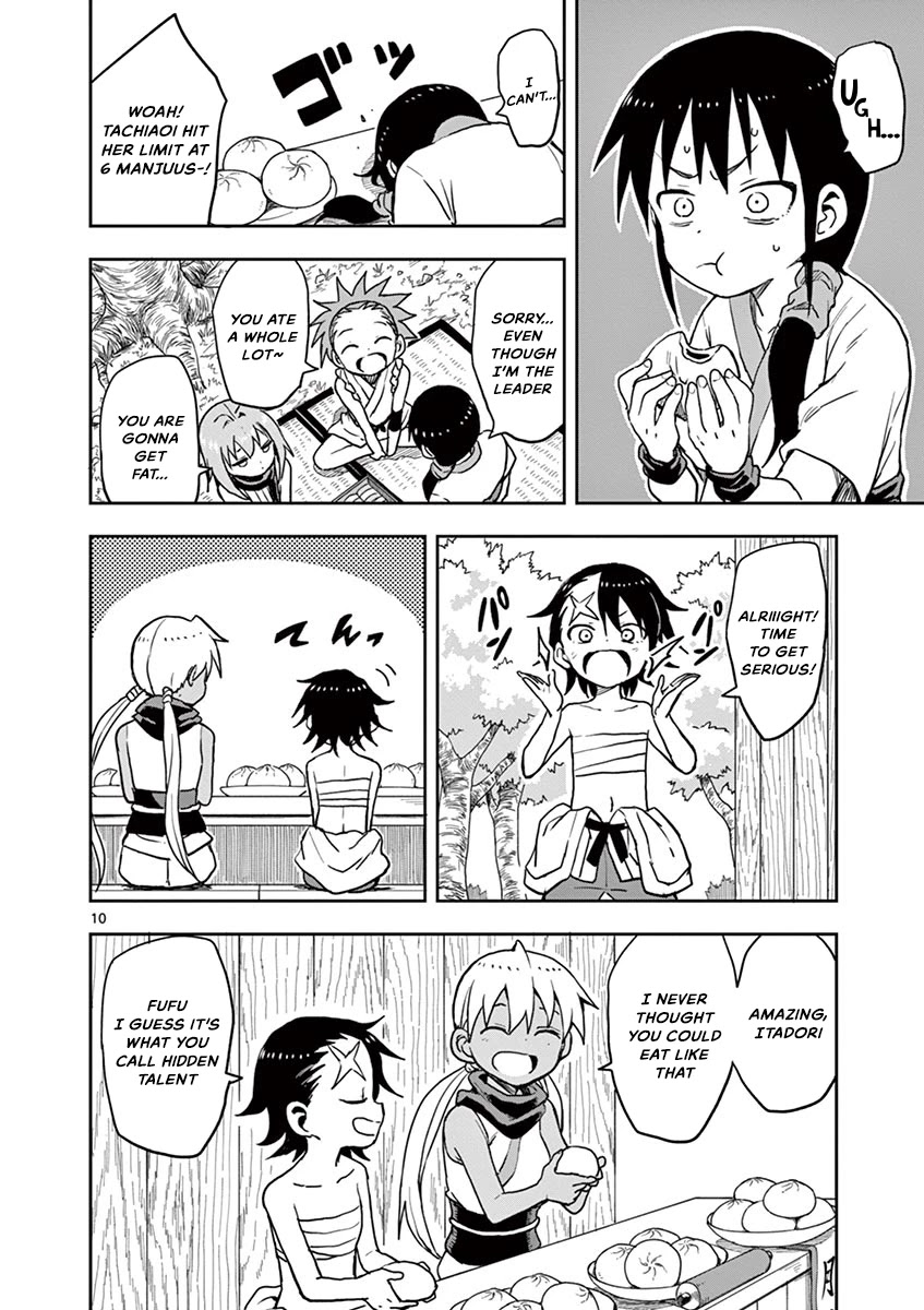 Kunoichi Tsubaki no Mune no Uchi Chapter 28 page 11 - Chapter 28: The Great Eating Contest