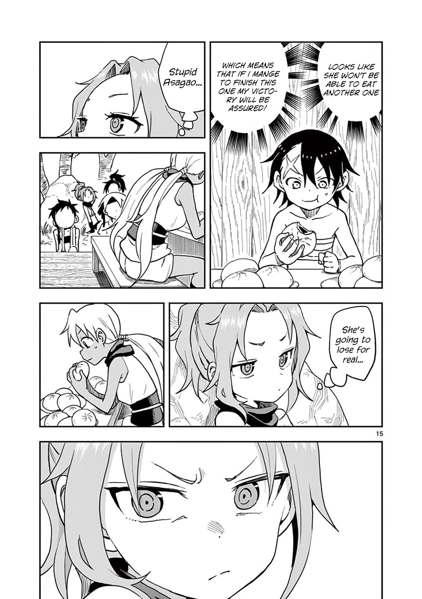 Kunoichi Tsubaki no Mune no Uchi Chapter 28 page 16 - Chapter 28: The Great Eating Contest