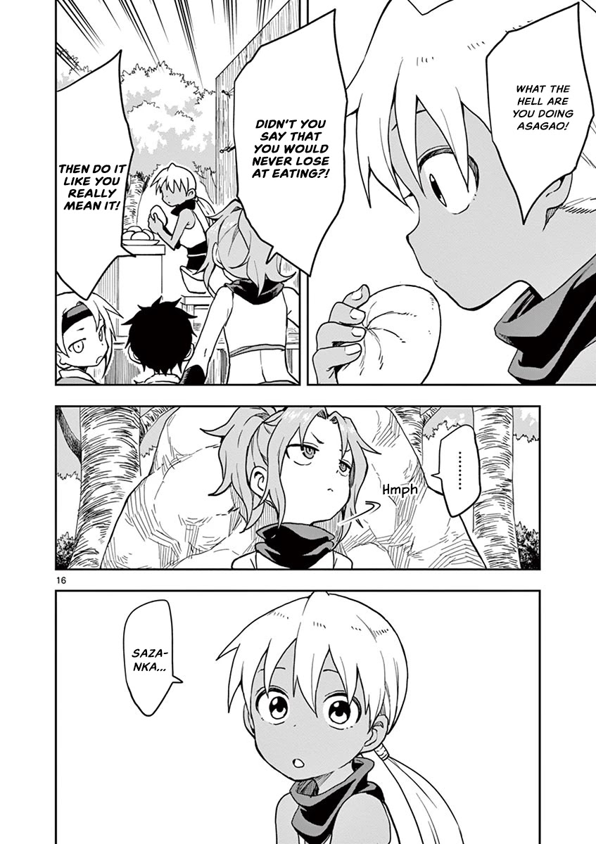 Kunoichi Tsubaki no Mune no Uchi Chapter 28 page 17 - Chapter 28: The Great Eating Contest