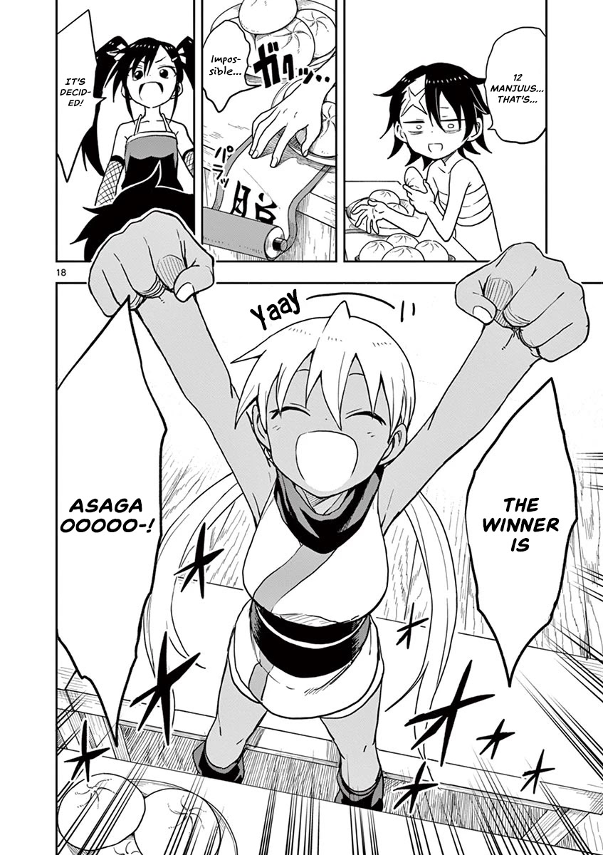 Kunoichi Tsubaki no Mune no Uchi Chapter 28 page 19 - Chapter 28: The Great Eating Contest