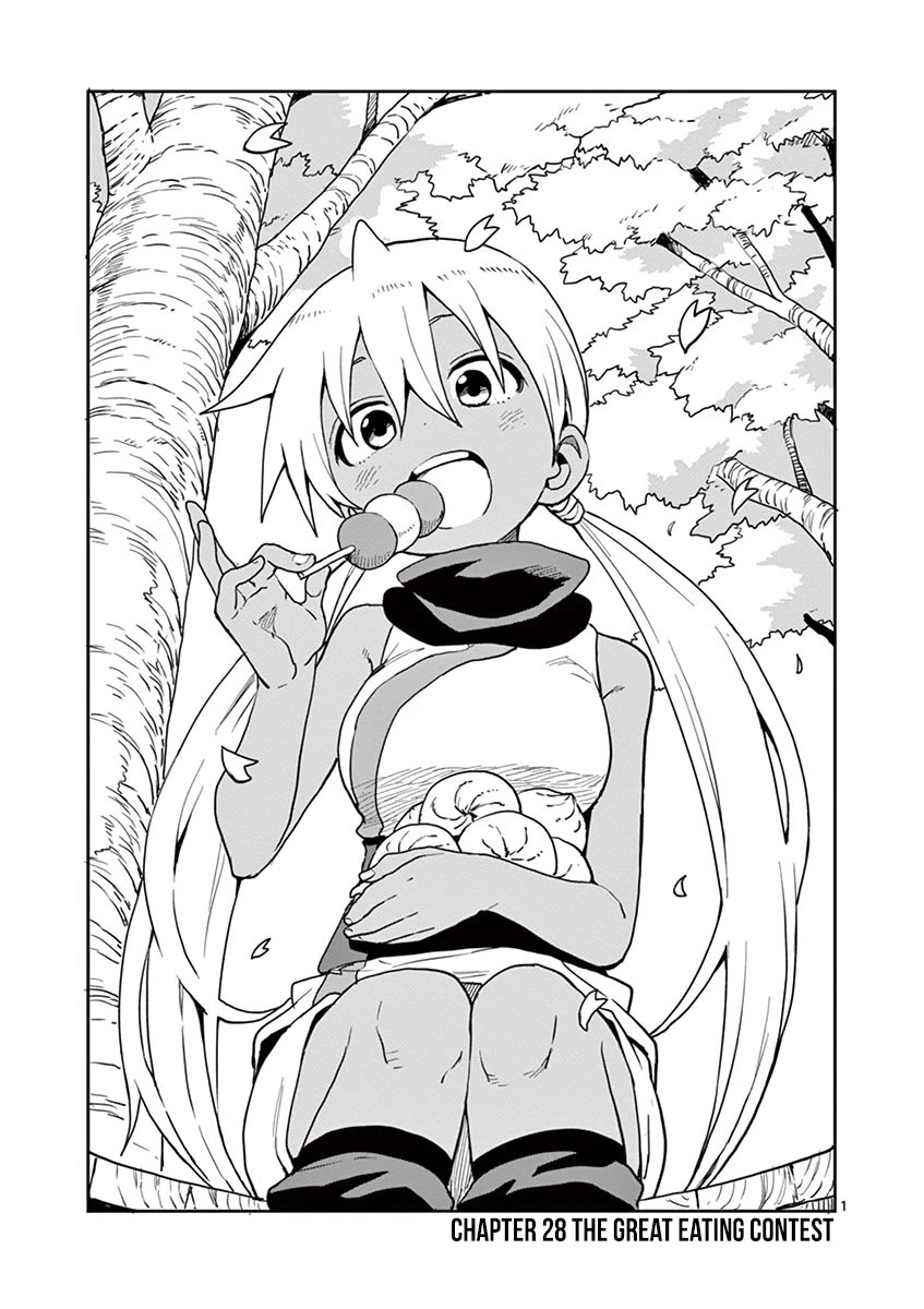 Kunoichi Tsubaki no Mune no Uchi Chapter 28 page 2 - Chapter 28: The Great Eating Contest