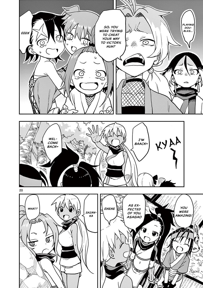 Kunoichi Tsubaki no Mune no Uchi Chapter 28 page 21 - Chapter 28: The Great Eating Contest