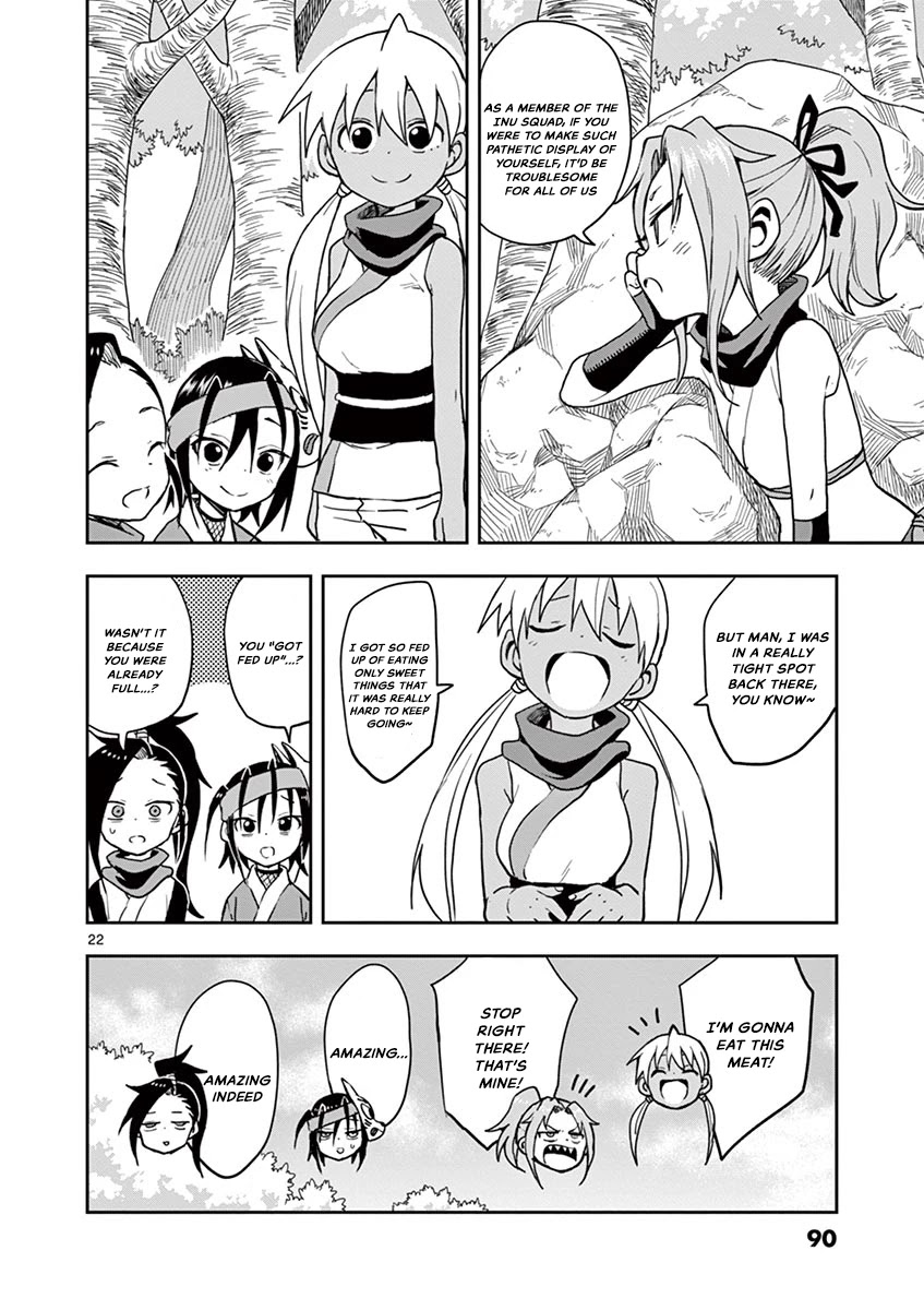 Kunoichi Tsubaki no Mune no Uchi Chapter 28 page 23 - Chapter 28: The Great Eating Contest
