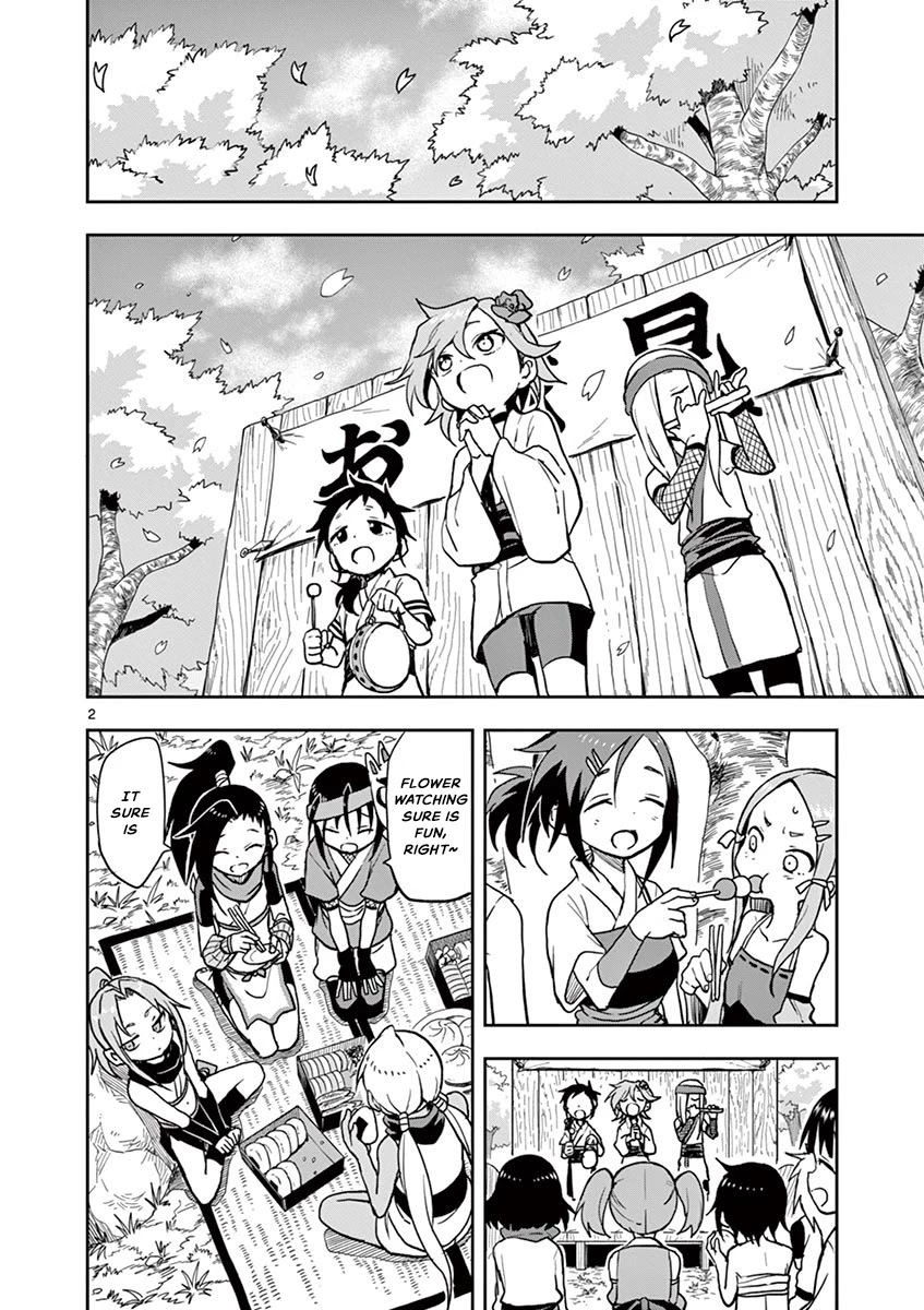 Kunoichi Tsubaki no Mune no Uchi Chapter 28 page 3 - Chapter 28: The Great Eating Contest