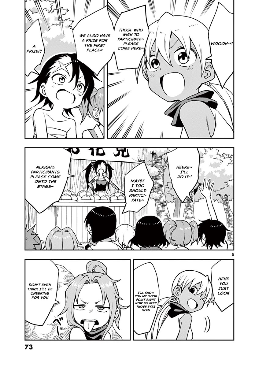 Kunoichi Tsubaki no Mune no Uchi Chapter 28 page 6 - Chapter 28: The Great Eating Contest
