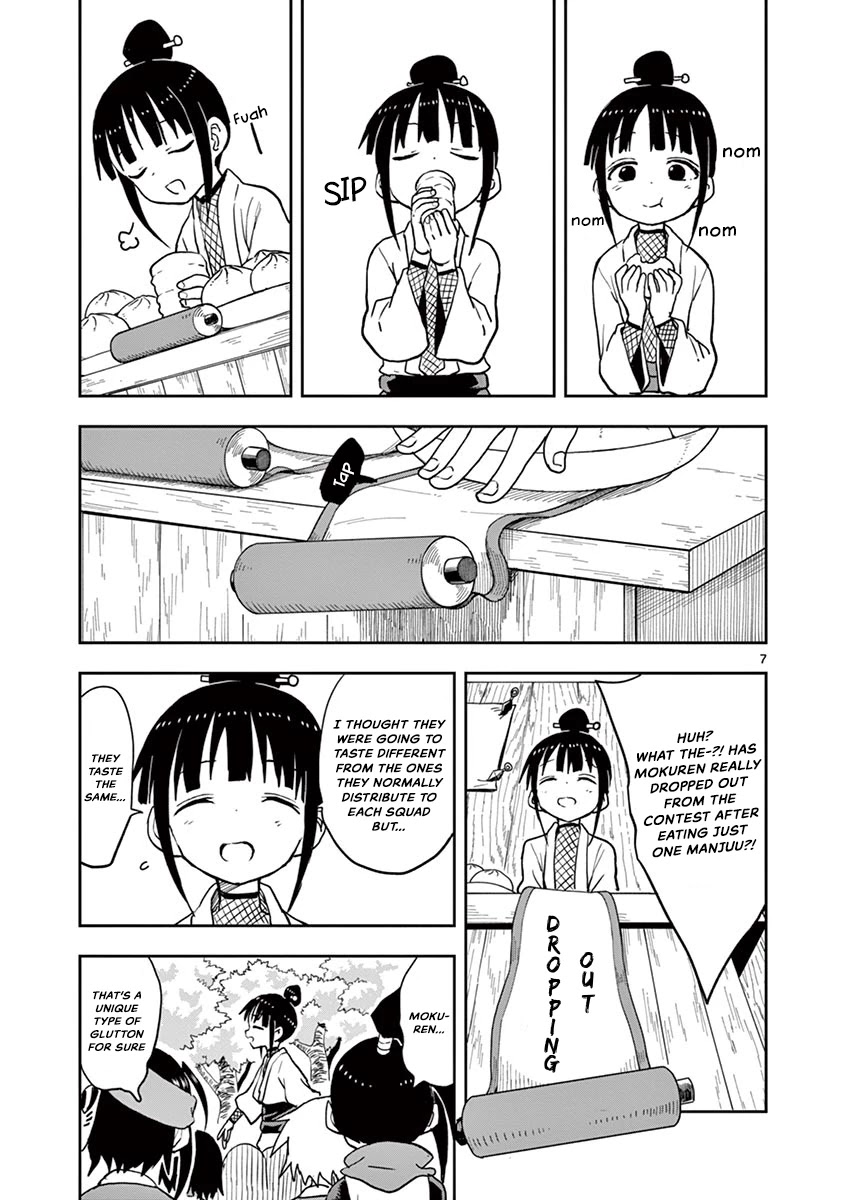 Kunoichi Tsubaki no Mune no Uchi Chapter 28 page 8 - Chapter 28: The Great Eating Contest