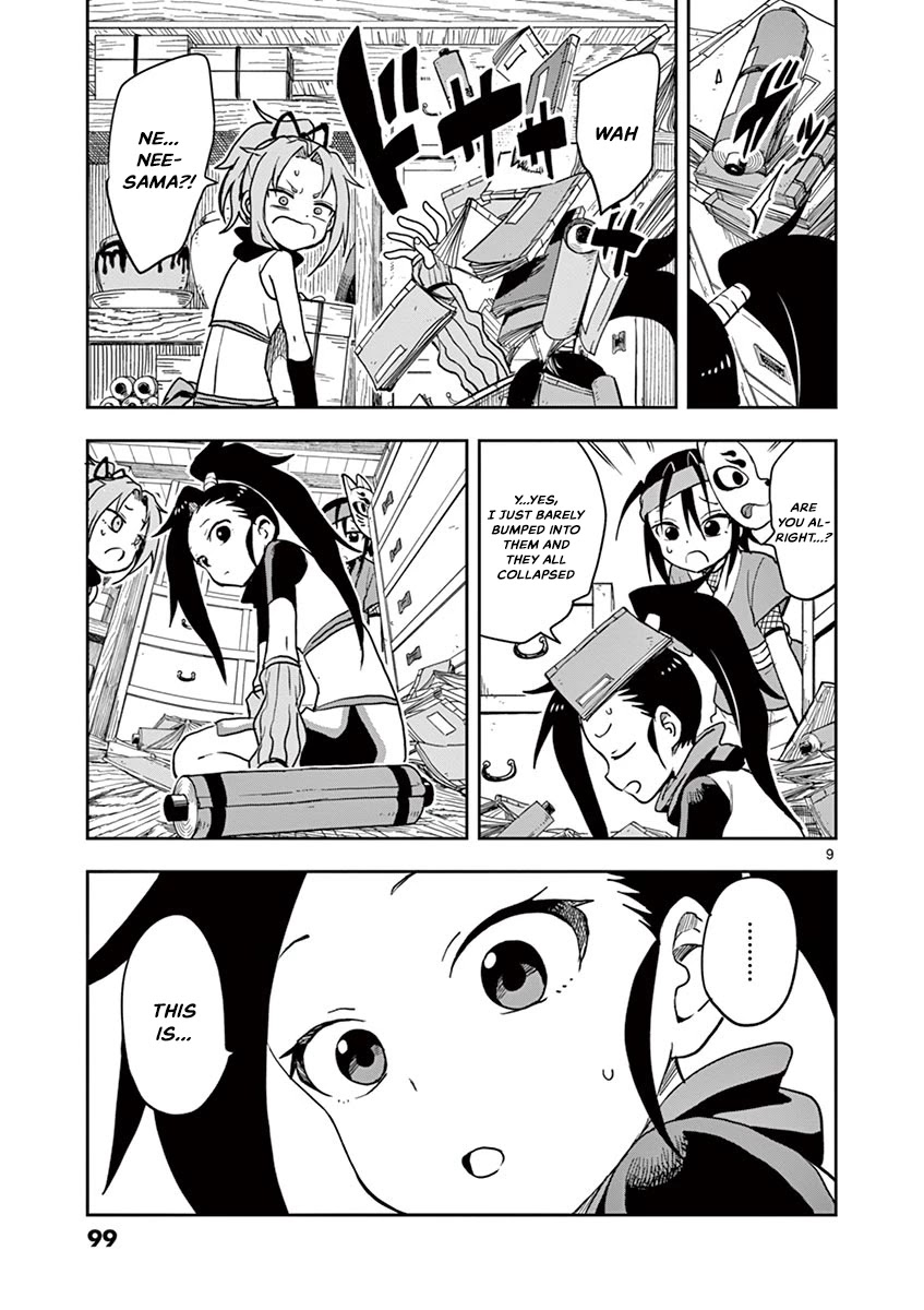 Kunoichi Tsubaki no Mune no Uchi Chapter 29 page 10 - Chapter 29: Drawing of a Man