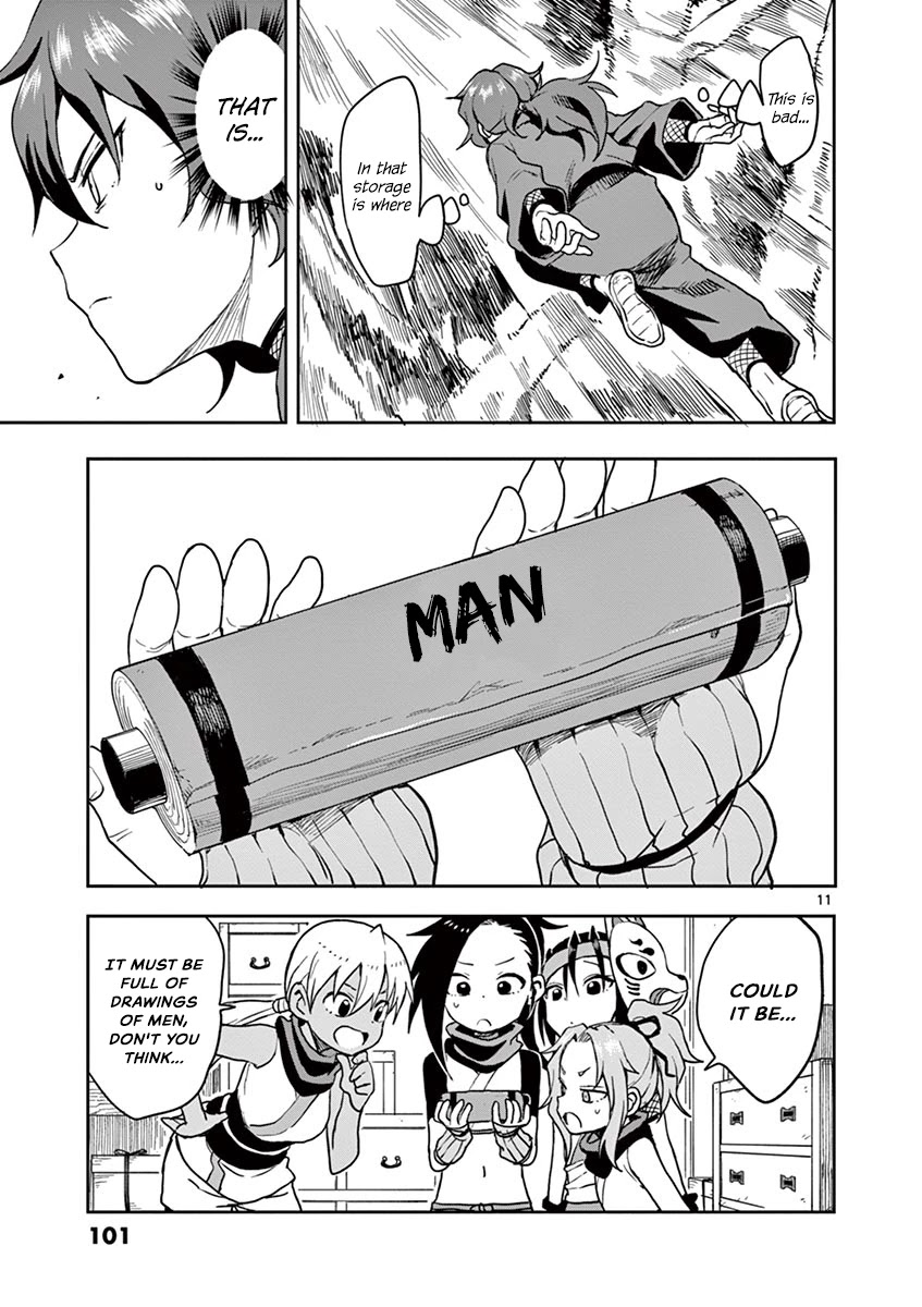 Kunoichi Tsubaki no Mune no Uchi Chapter 29 page 12 - Chapter 29: Drawing of a Man